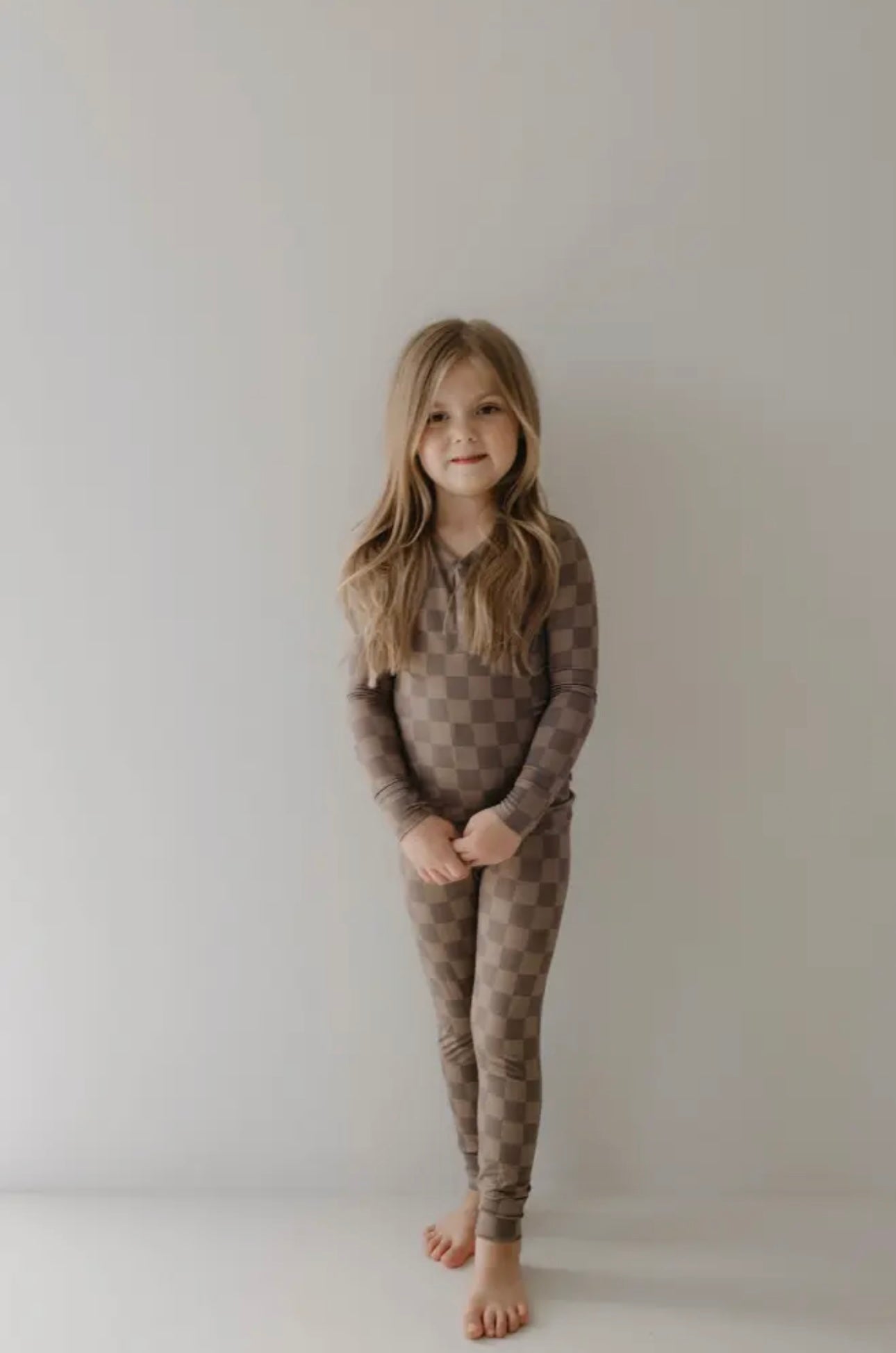 Checkerboard Bamboo Pajamas