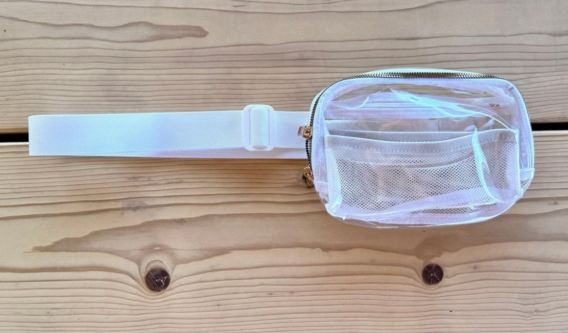 Clear Game Day Bumbag