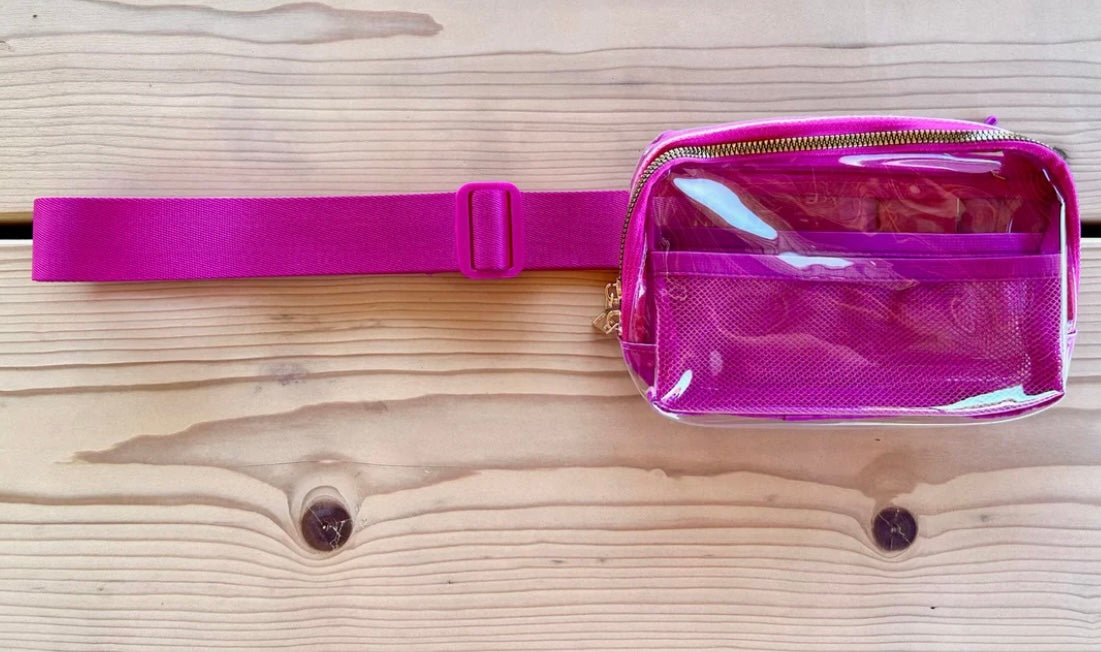Clear Game Day Bumbag