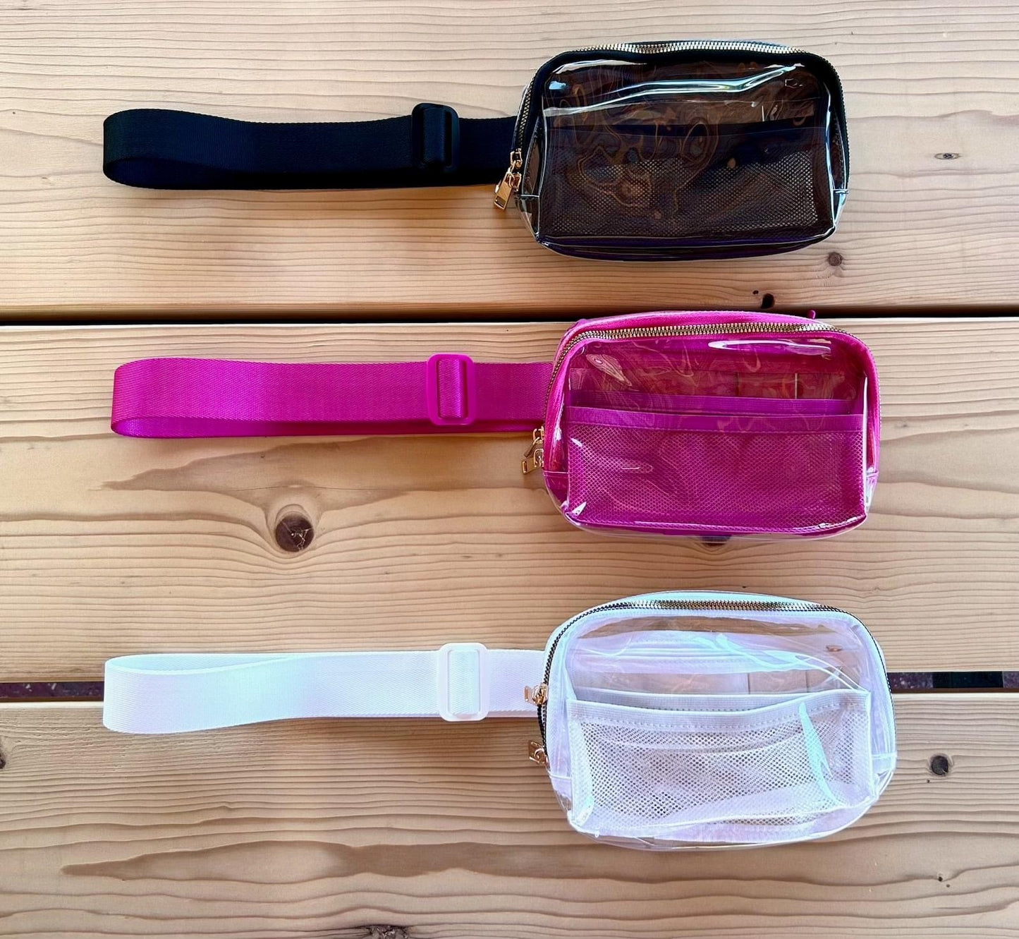 Clear Game Day Bumbag