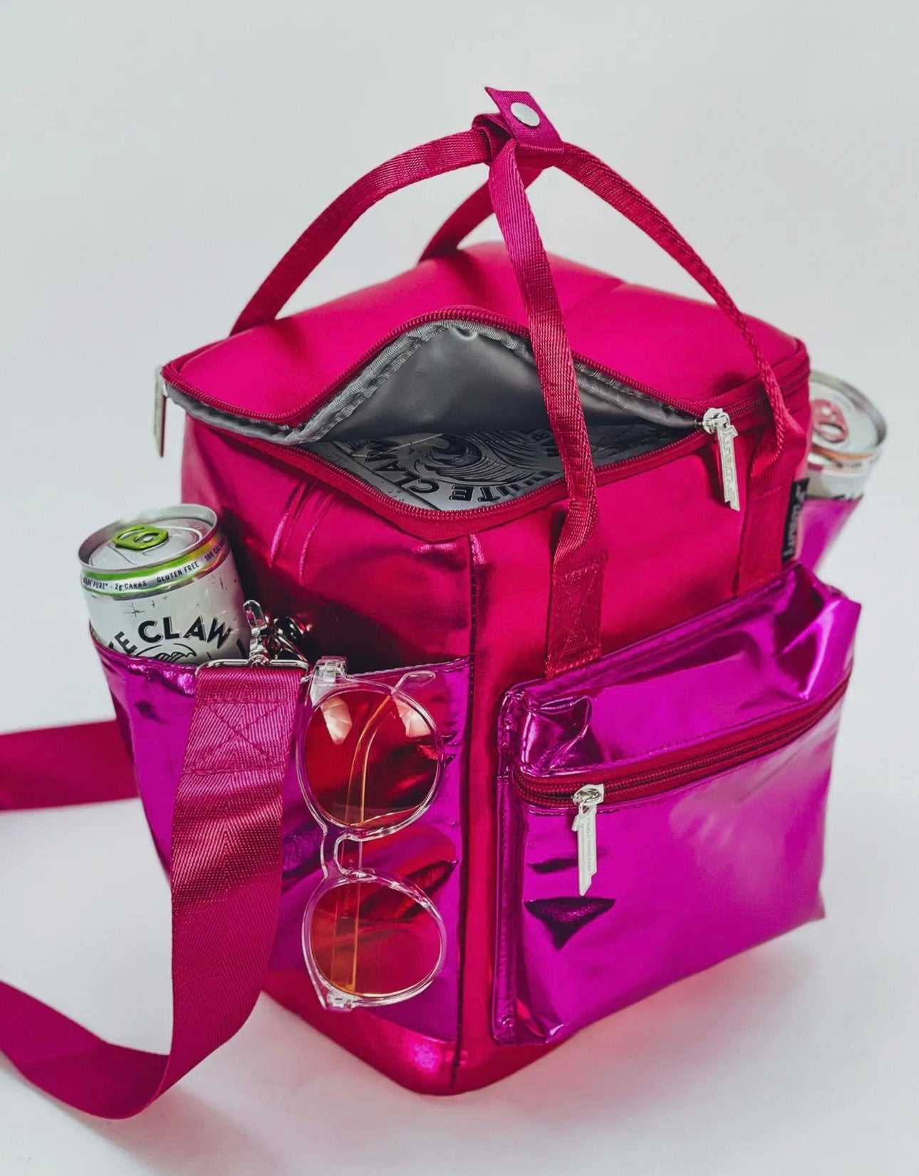 12pk Pink Cooler Bag