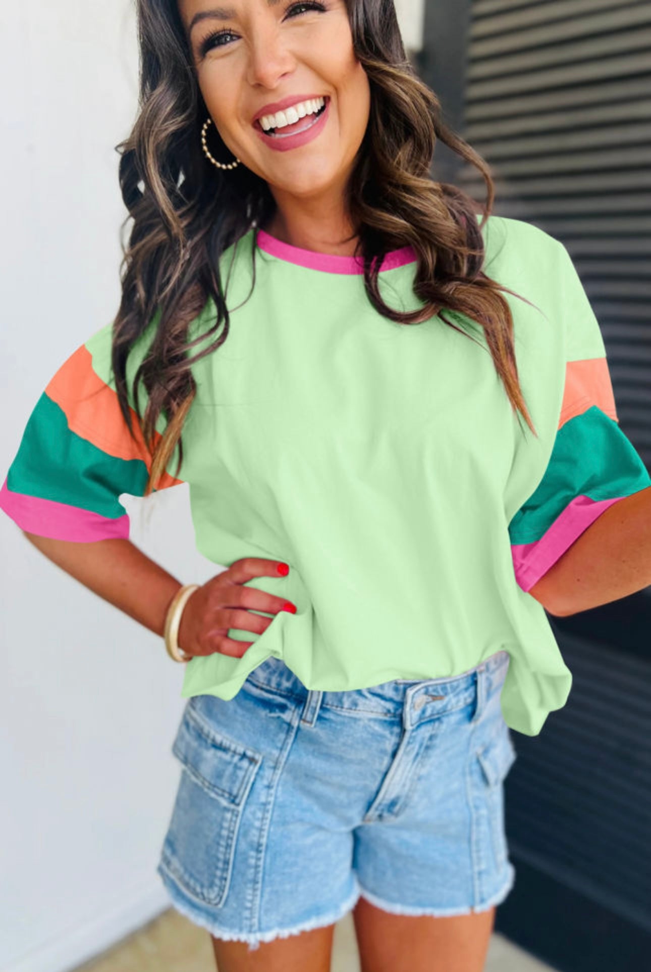 Color Block Tee