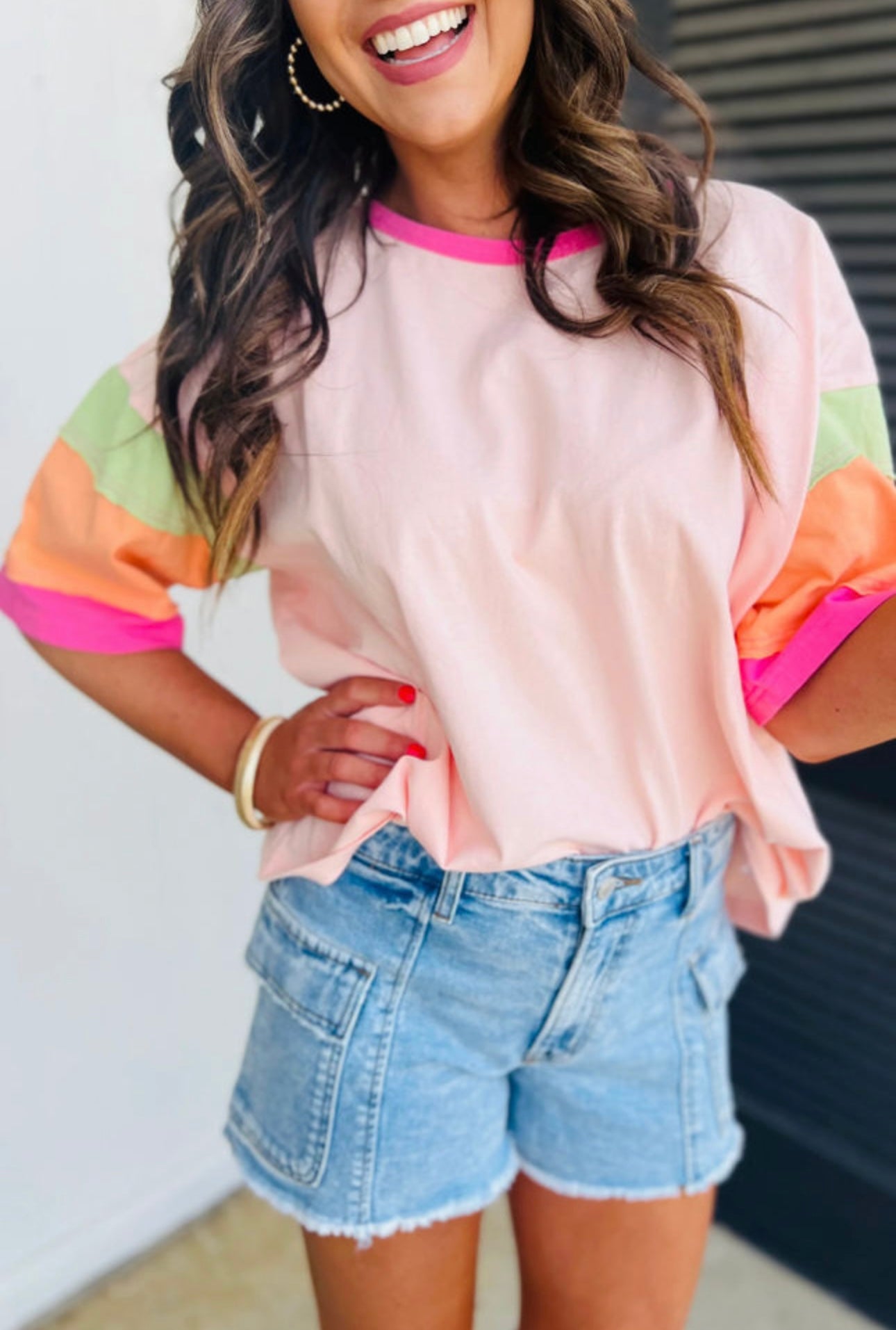 Color Block Tee
